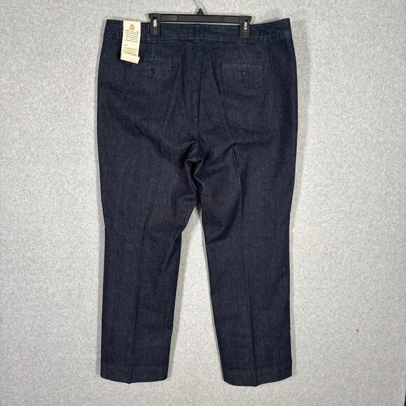 Talbots Bootcut Jeans 22 Heritage Boot Trousers Stretch Classic Career Quiet $95 - Picture 7 of 12